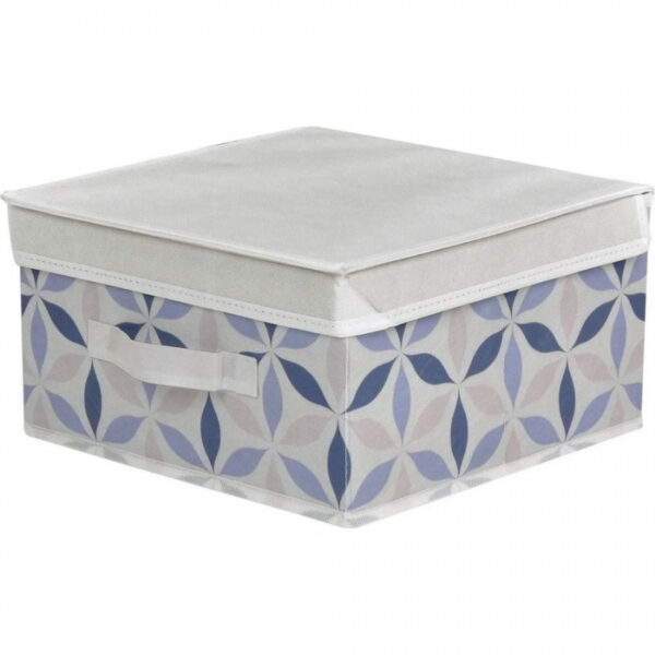 Beautiful Fabric MDF Box with 4 salsa jars (10.25*10.25*4 Inch) 2047